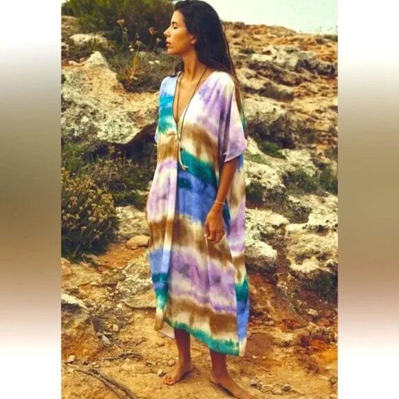 ZARA TIE DYE TUNIC DRESS XL-XXL 7912/034 NWT - Picture 5 of 5